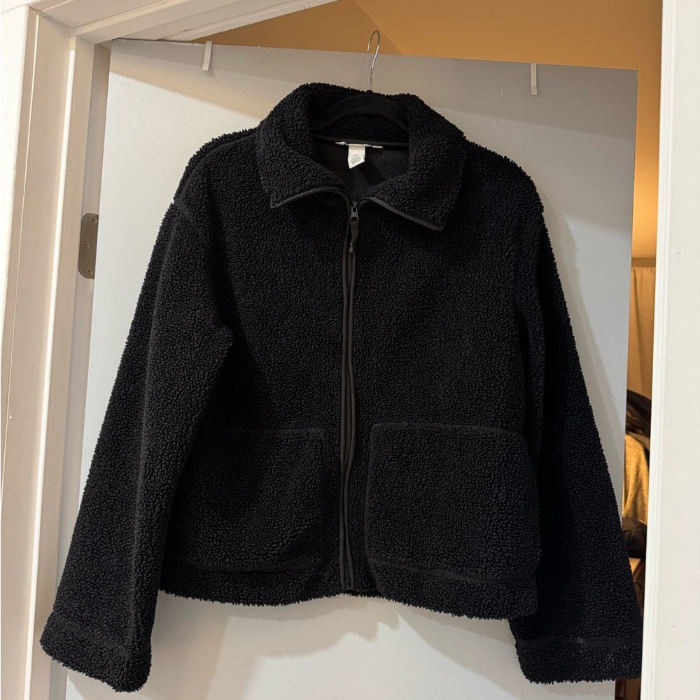 H&M Black Fleece Jacket